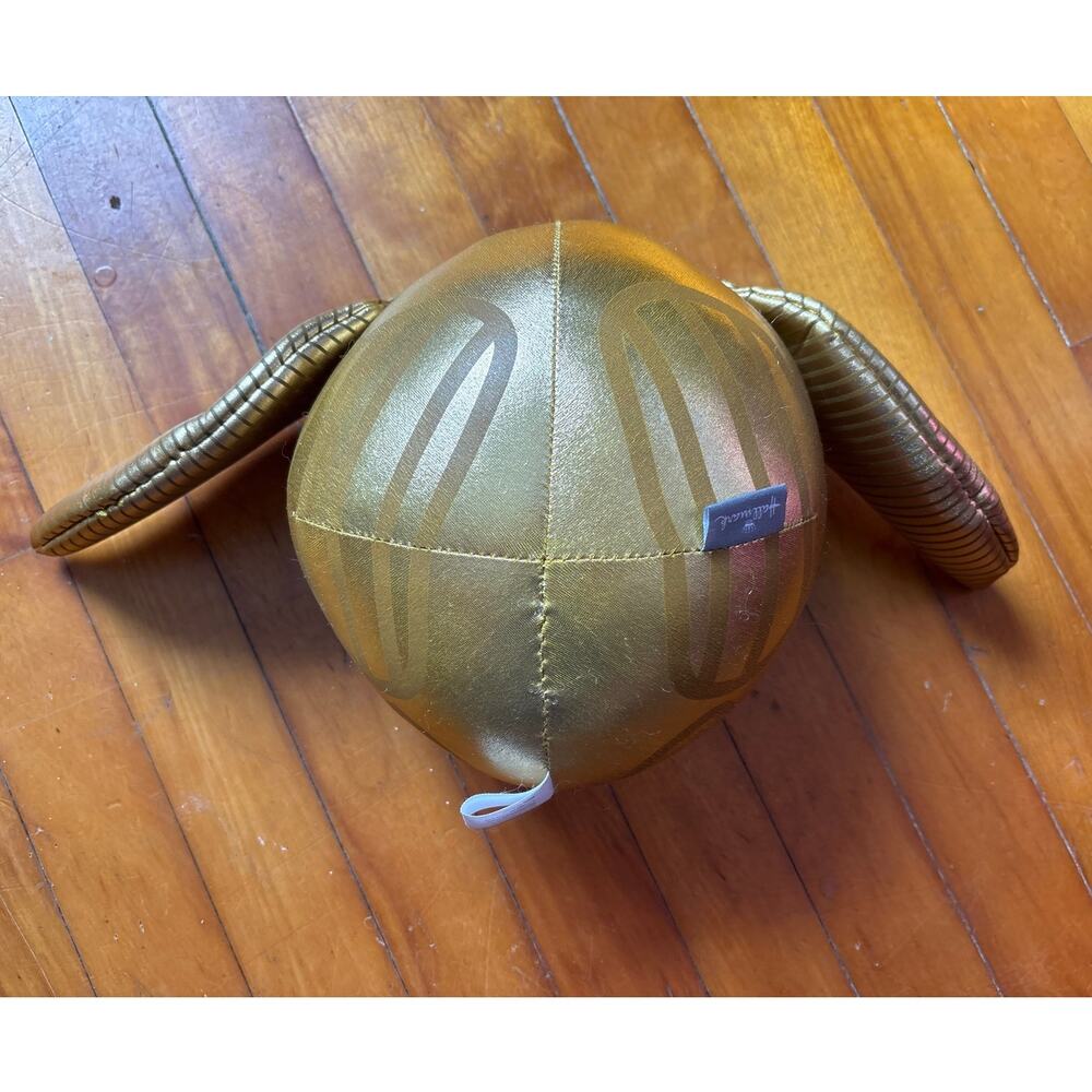 Rare Hallmark Harry Potter Golden Snitch Plush Quidditch Apx 9"